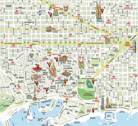google map barcelona.